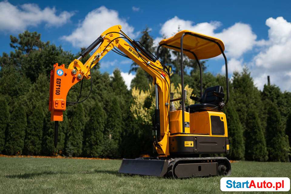 Mini Koparka Berger Kraus BK1000A z 3 łyżkami YANMAR