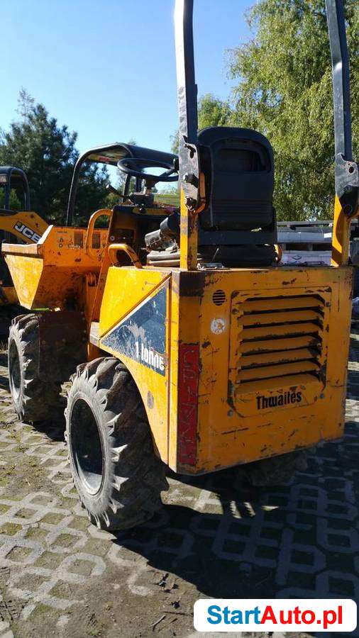 Mini koparka JCB. Wozidło. Walec.