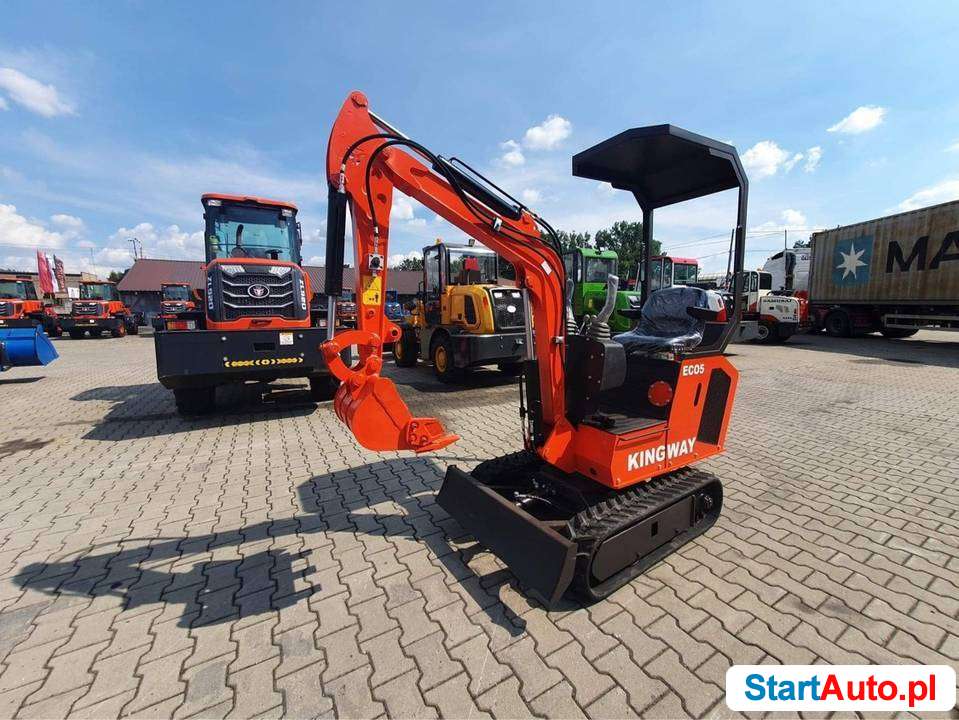 MINI KOPARKA KINGWAY ECO5 WROCŁAW DOSTAWA GRATIS