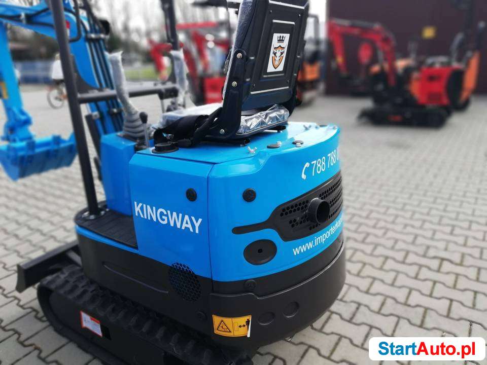 MINI KOPARKA KINGWAY SMART SV1000 + 4 ŁYŻKI GRATIS