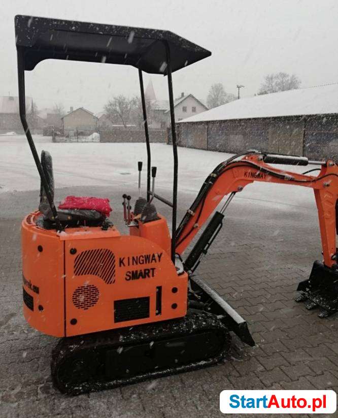 Mini KOPARKA KINGWAY SMARTS SV800 + 3 ŁYŻKI GRATIS gwarancja