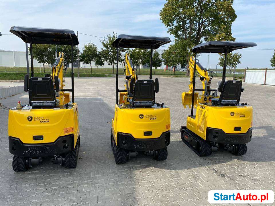 Mini Koparka Nowa 1000kg. GG800