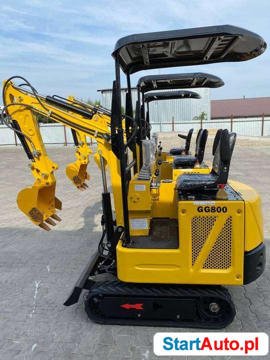 Mini koparka Nowa 1000kg. Gunter Grossmann