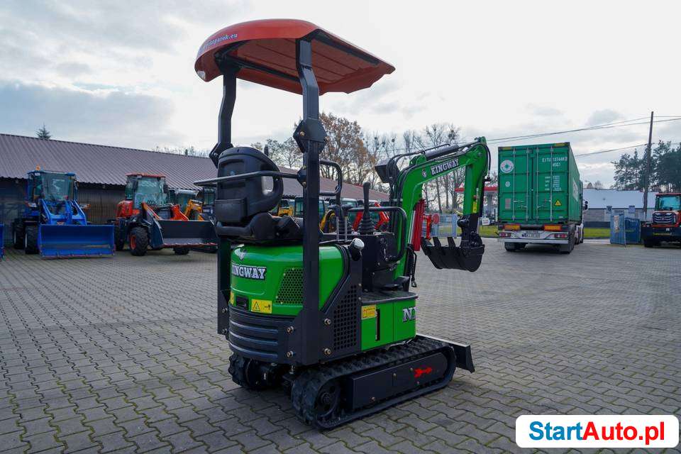 Mini koparka NX10 RS ramię skrętne 1 tona maszyny Kraków