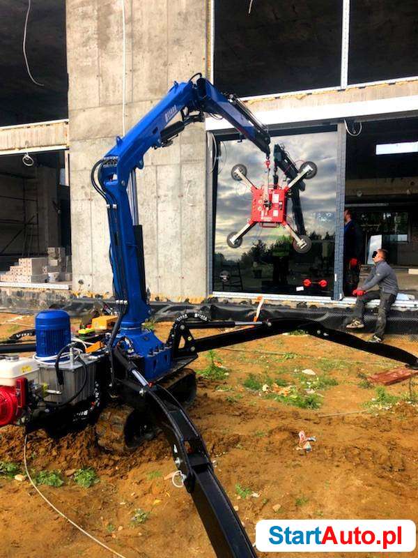 Mini żuraw, hds podnośnik dźwig samojezdny BEFARD