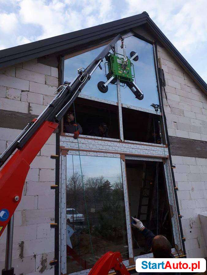 Mini żuraw na podwoziu gąsienicowym jak maeda zasięg 8 m.!