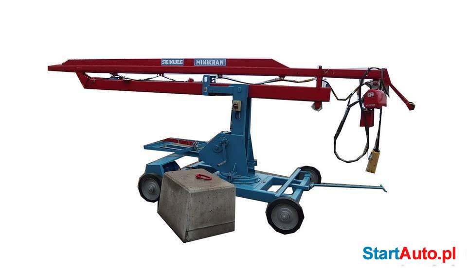 Minidźwig dźwig żuraw budowlany STEINWEG MK -2