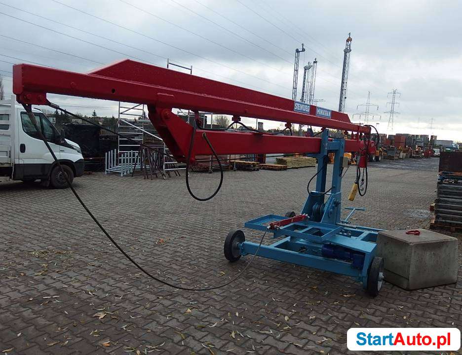 Minidźwig dźwig żuraw budowlany STEINWEG MK -2