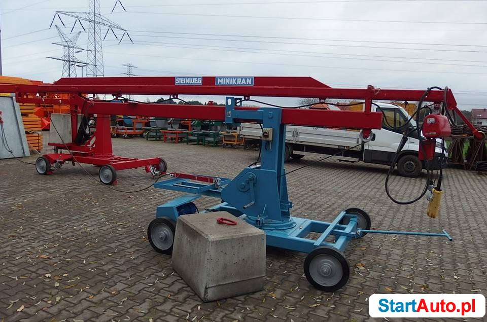 Minidźwig dźwig żuraw budowlany STEINWEG MK -2