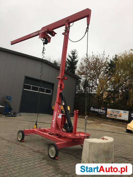 Minidźwig dźwig żuraw budowlany STEINWEG MK-400/5