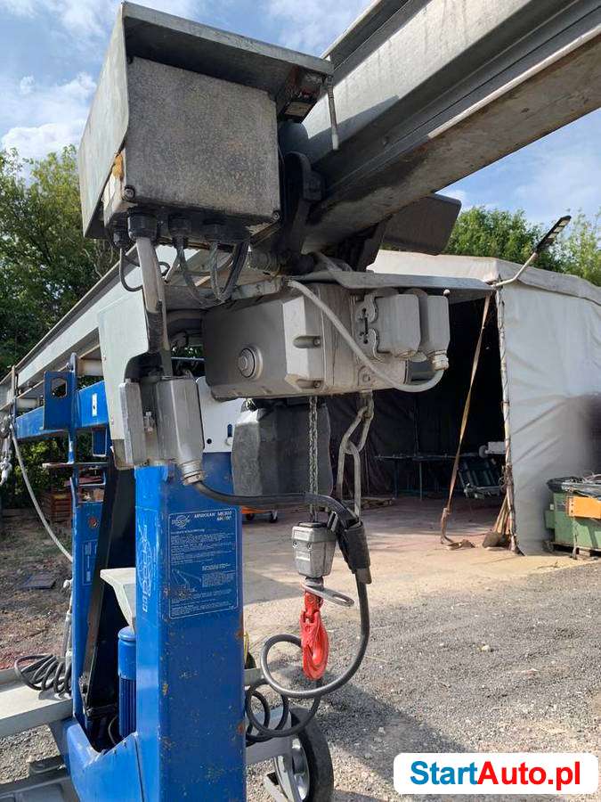 Minidźwig dźwig żuraw podnośnik Bocker MK-400/5 minikran