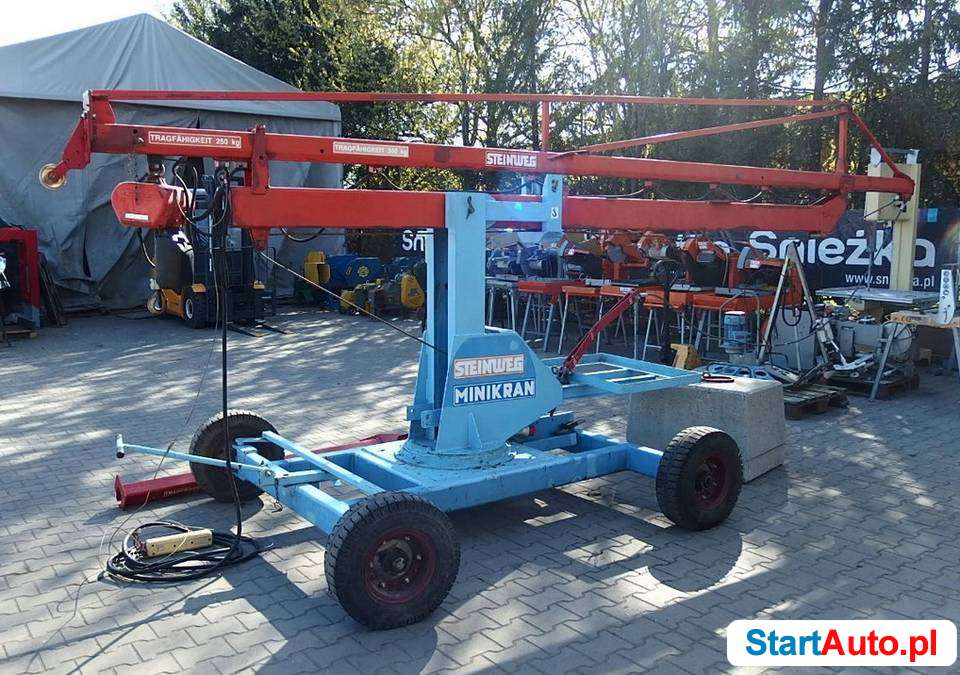 Minidźwig STEINWEG silka tempo 600kg Niemcy