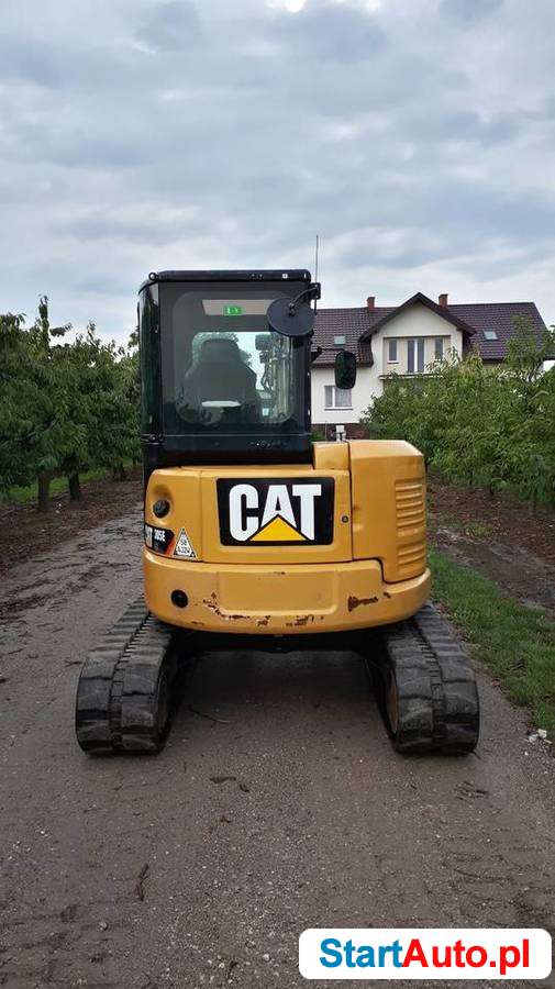 Minikoparka Caterpillar 305ECR hydraulik młota szybkozłącze
