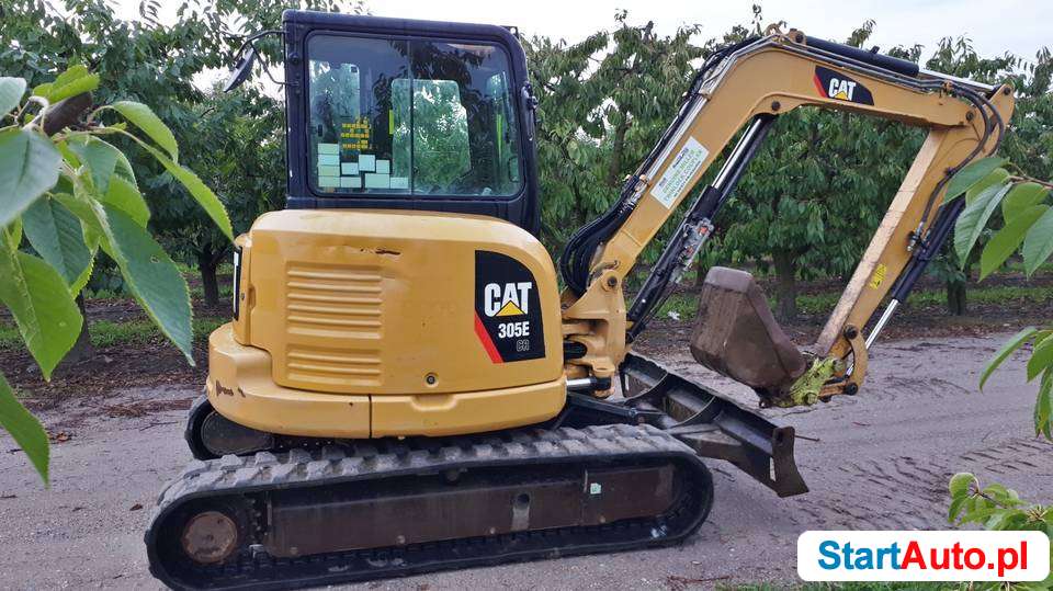 Minikoparka Caterpillar 305ECR hydraulik młota szybkozłącze