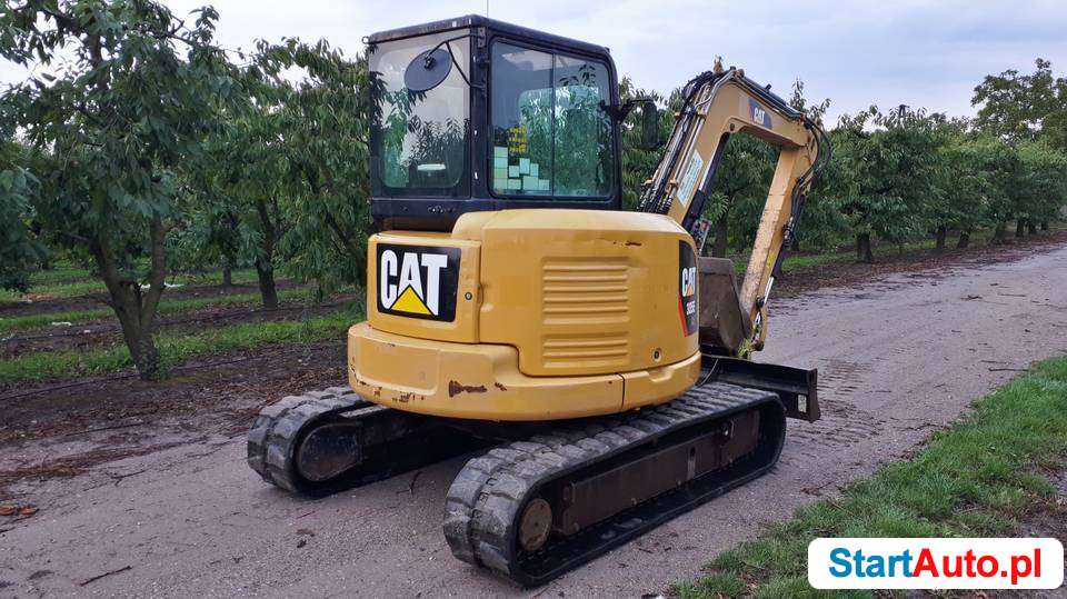 Minikoparka Caterpillar 305ECR hydraulik młota szybkozłącze