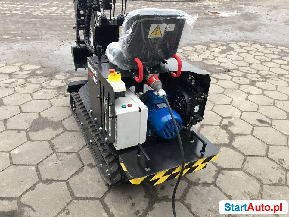 Minikoparka Elektryczna SpringerMAX-PRO-E Koparka pod Młot