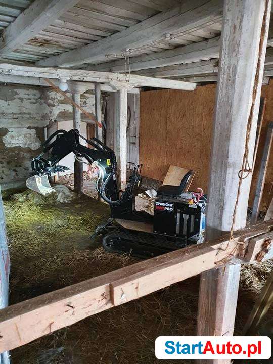 Minikoparka Elektryczna SpringerMAX-PRO-E Koparka pod Młot