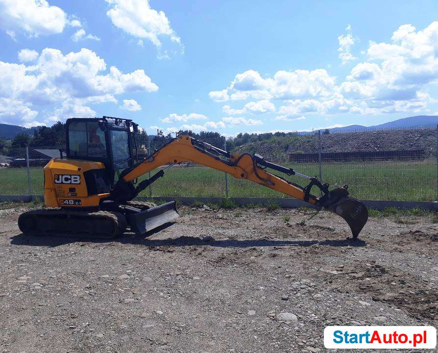 Minikoparka gąsienicowa JCB48Z-1