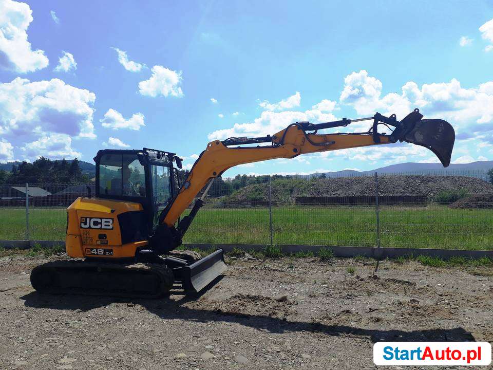 Minikoparka gąsienicowa JCB48Z-1
