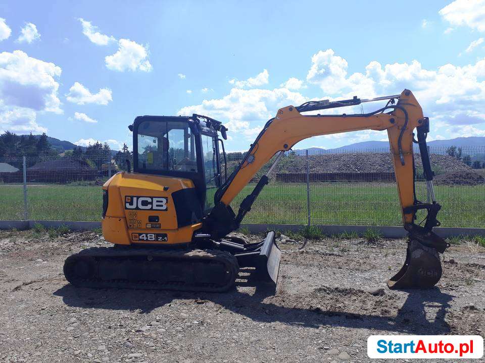 Minikoparka gąsienicowa JCB48Z-1