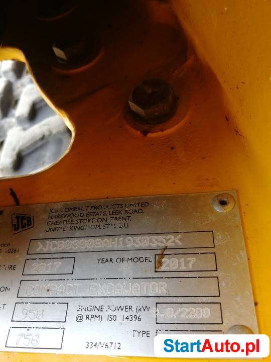 Minikoparka JCB 8008 CTS Micro , Kubota Cat Takeuchi