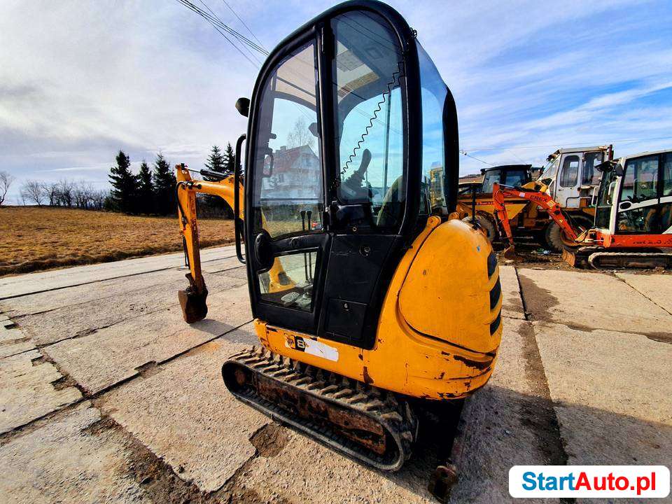 MINIKOPARKA JCB 8018, 2008 ROK