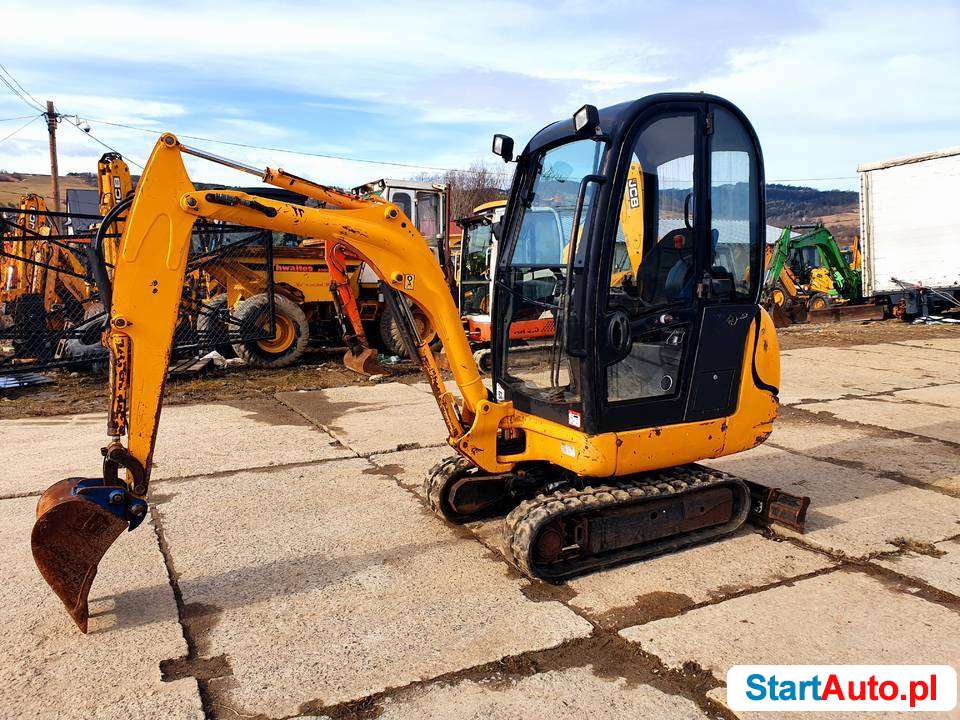 MINIKOPARKA JCB 8018, 2008 ROK