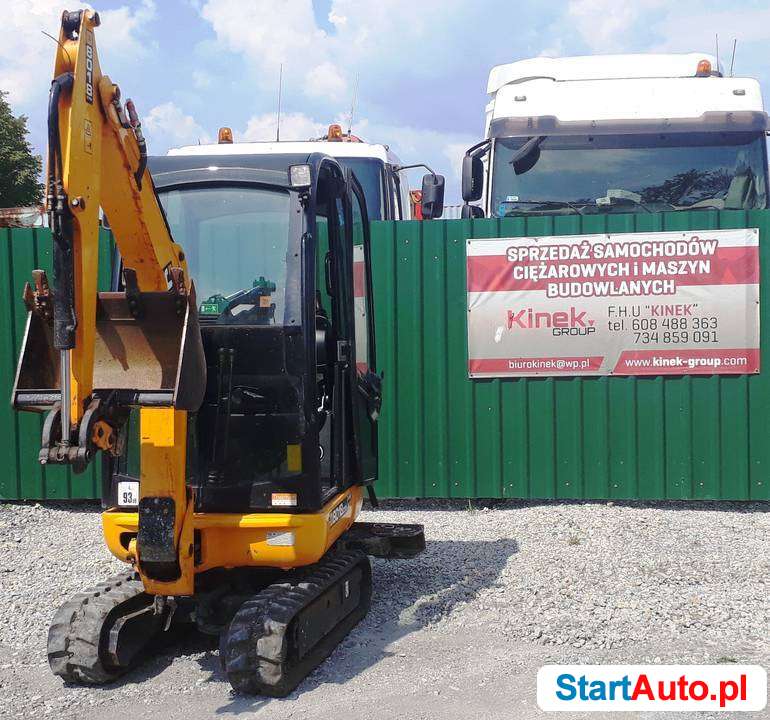 Minikoparka JCB 8018 CTS 520 mth!