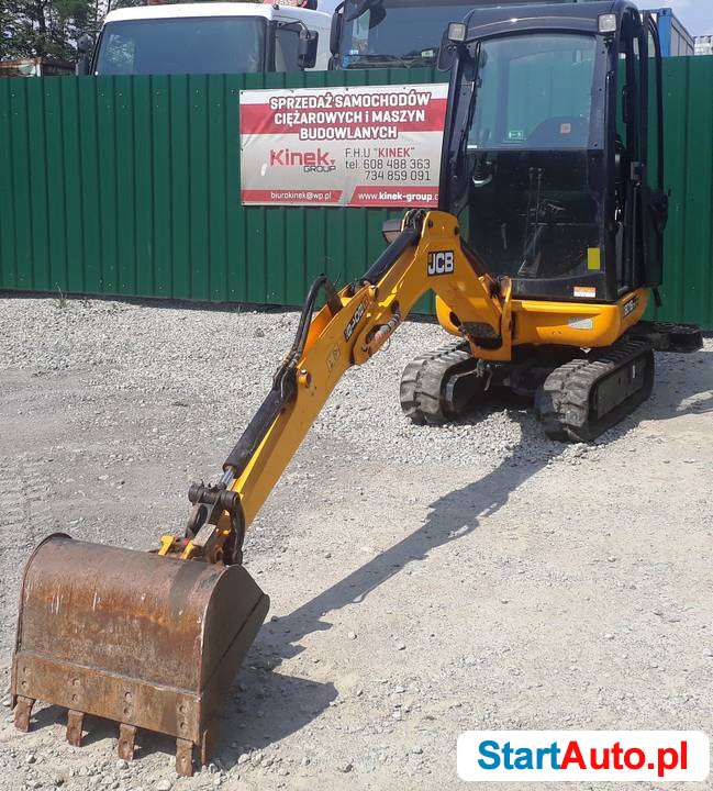 Minikoparka JCB 8018 CTS 520 mth!