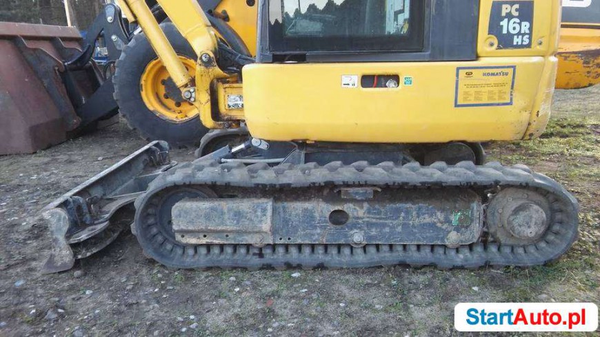 Minikoparka KOMATSU PC 16 R-3 HS SPROWADZONA Z NIEMIEC