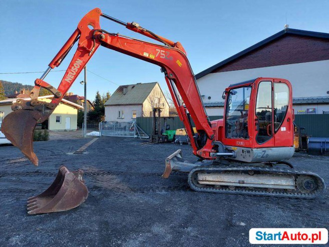 Minikoparka koparka gąsienicowa Wacker Neuson 75z3 2011r 7,8
