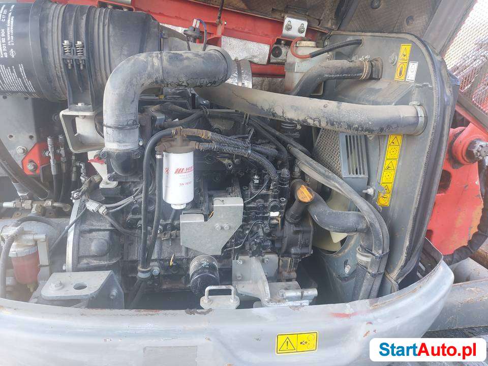 Minikoparka koparka gąsienicowa Wacker Neuson 75z3 2011r 7,8