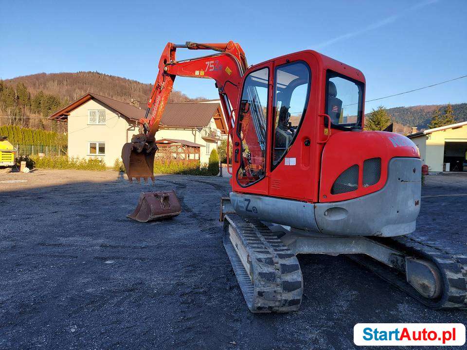 Minikoparka koparka gąsienicowa Wacker Neuson 75z3 2011r 7,8