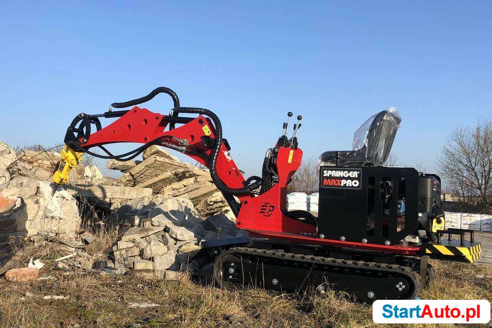 Minikoparka SpringerMAX-PRO 14 KM, Koparka pod Młot