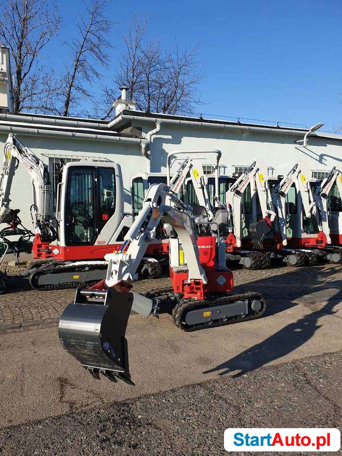 Minikoparka Takeuchi TB210R – Kubota, CAT, JCB
