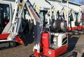 Minikoparka Takeuchi TB210R – Neuson, JCB