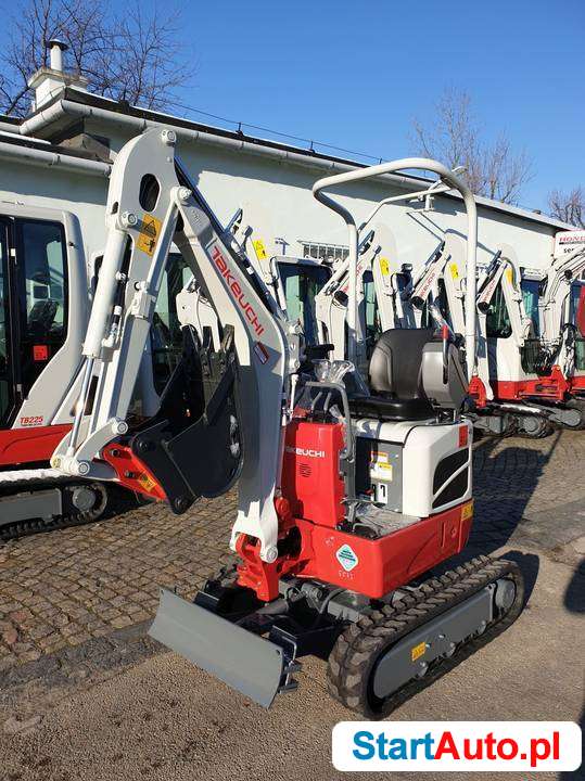 Minikoparka Takeuchi TB210R – Neuson, JCB