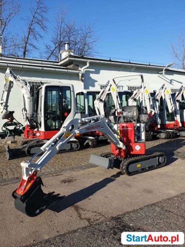 Minikoparka Takeuchi TB210R – Neuson, JCB
