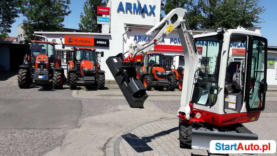 Minikoparka TAKEUCHI TB216 z łyżką hydrauliczną! Promocja!