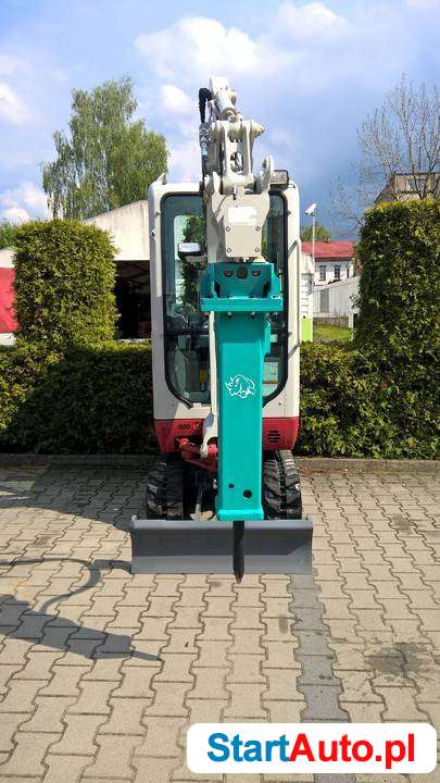 Minikoparka TAKEUCHI TB216 z młotem hydraulicznym! Promocja!