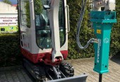 Minikoparka TAKEUCHI TB216 z młotem hydraulicznym! Promocja!