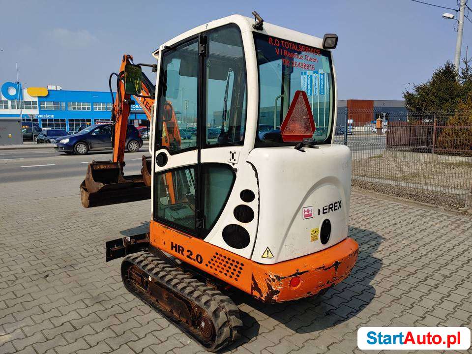Minikoparka TEREX Hr 2.0 , JCB Caterpillar Takeuchi Kubota