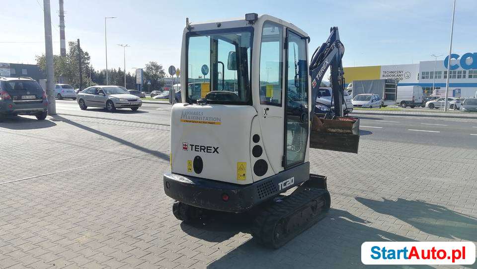 Minikoparka TEREX TC 20 , Wacker JCB Caterpillar Takeuchi