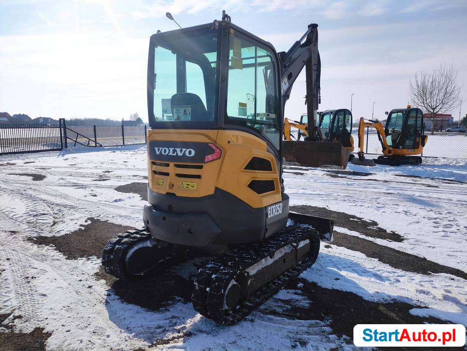 Minikoparka VOLVO ECR 25 D 2016r.