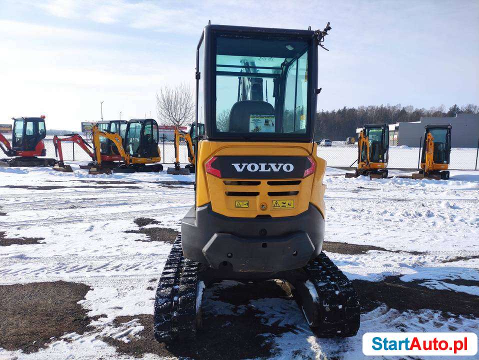 Minikoparka VOLVO ECR 25 D 2016r.