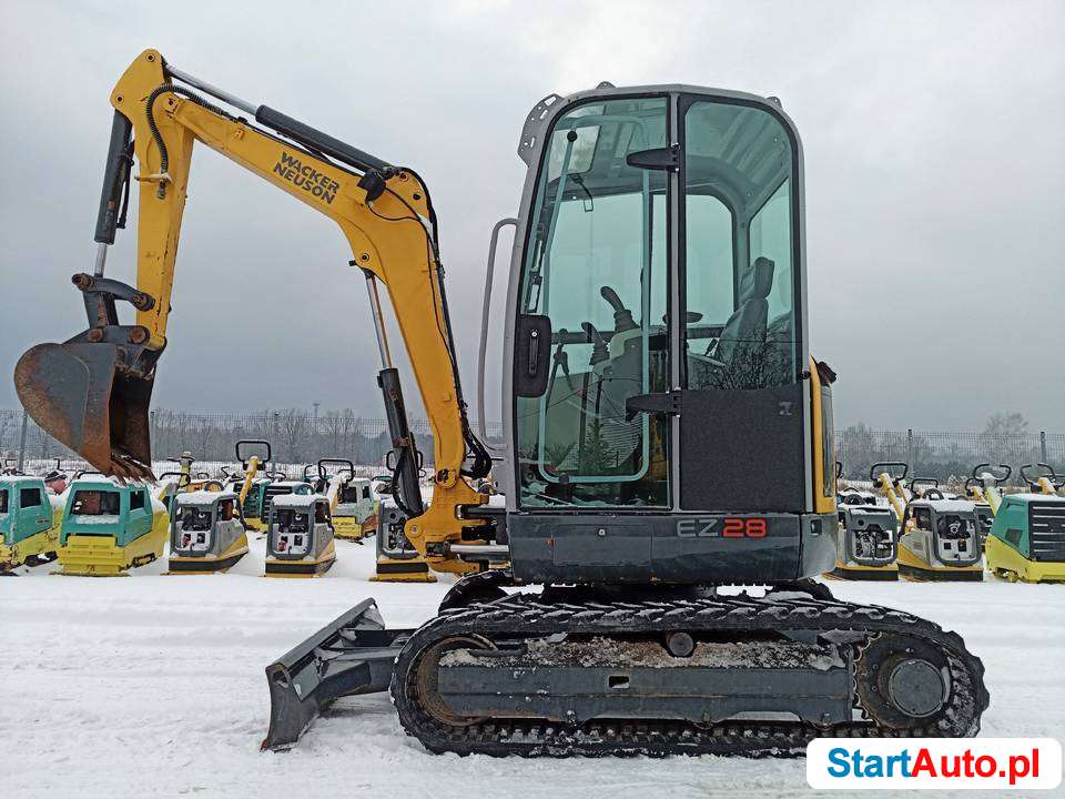 Minikoparka WACKER NEUSON EZ 28 , 15r! 2,8 T ( kubota )