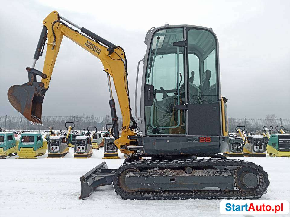 Minikoparka WACKER NEUSON EZ 28 , 15r! 2,8 T ( kubota )