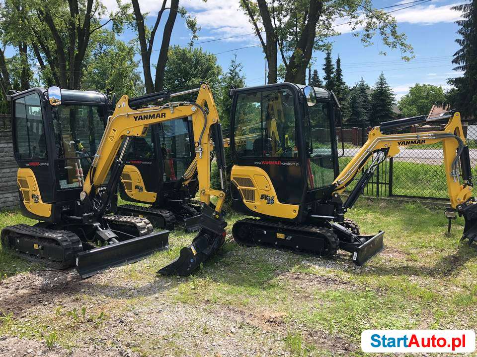 Minikoparka YANMAR SV16 od Dealera! Leasing fabr./ SV18 SV22