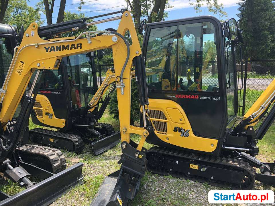 Minikoparka YANMAR SV16 od Dealera! Leasing fabr./ SV18 SV22