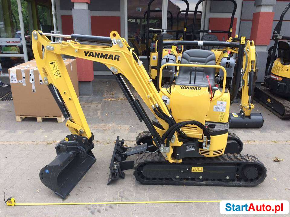 Minikoparka YANMAR ViO12 LEASING0% Bobcat Kubota JCB